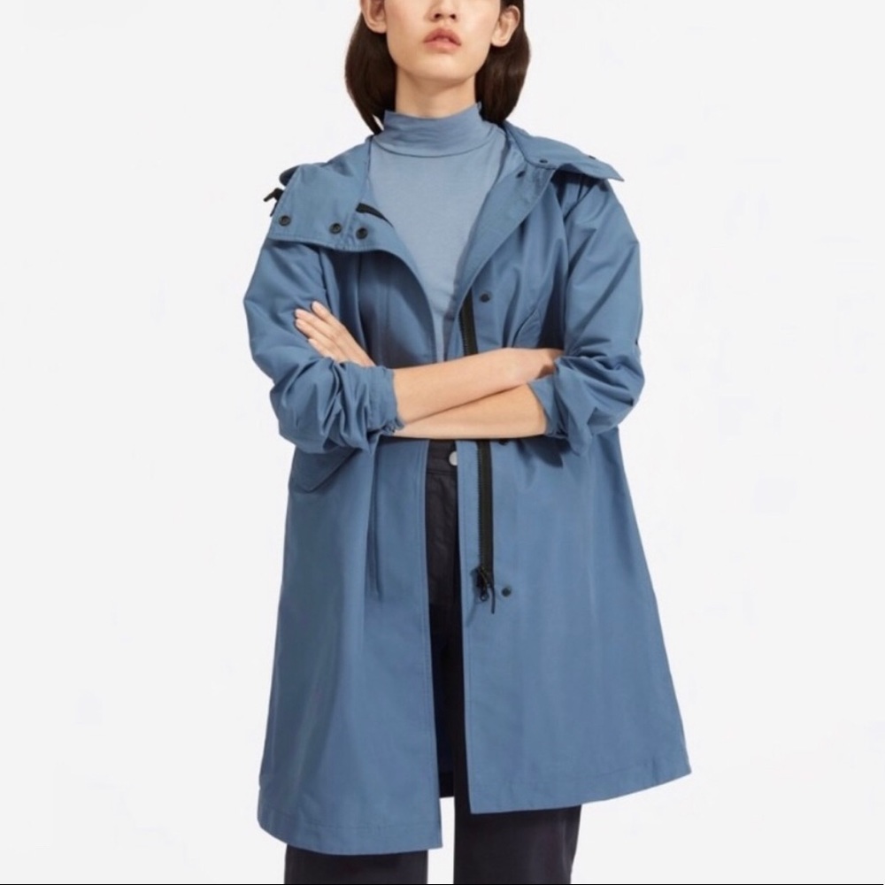 Everlane - ReNew Dusty Blue Anorak (Runs Large)